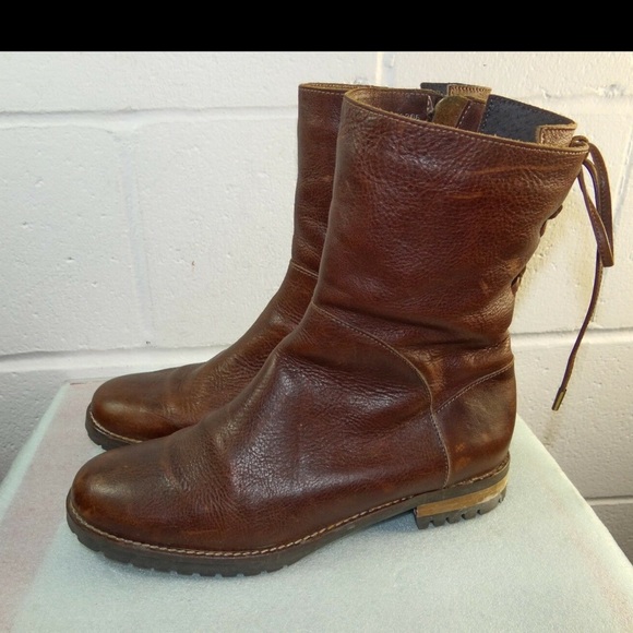 🥾Fabianella 100% Italian Leather Fur-lined Boots 🥾 - Picture 9 of 11